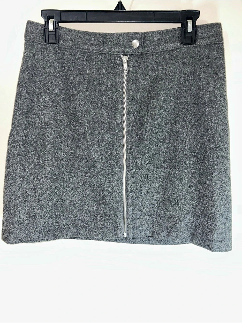 Madewell Gray Mini Skirt
